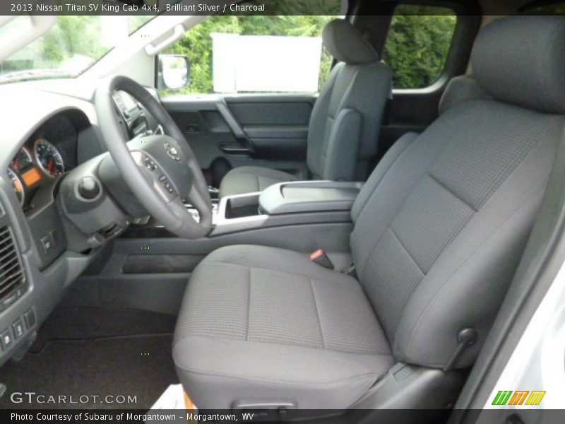  2013 Titan SV King Cab 4x4 Charcoal Interior