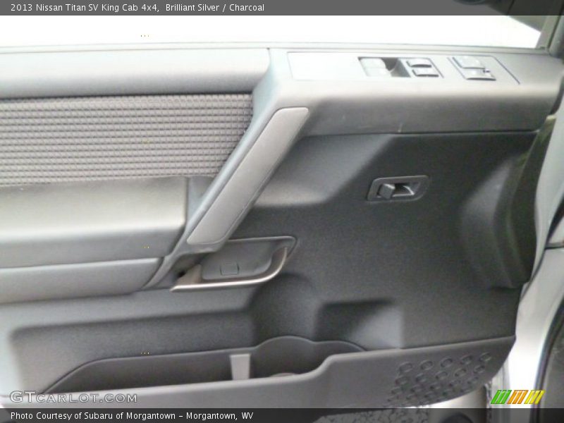 Brilliant Silver / Charcoal 2013 Nissan Titan SV King Cab 4x4