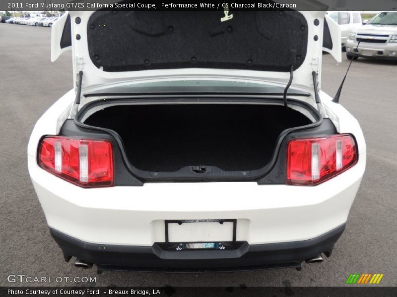 Performance White / CS Charcoal Black/Carbon 2011 Ford Mustang GT/CS California Special Coupe