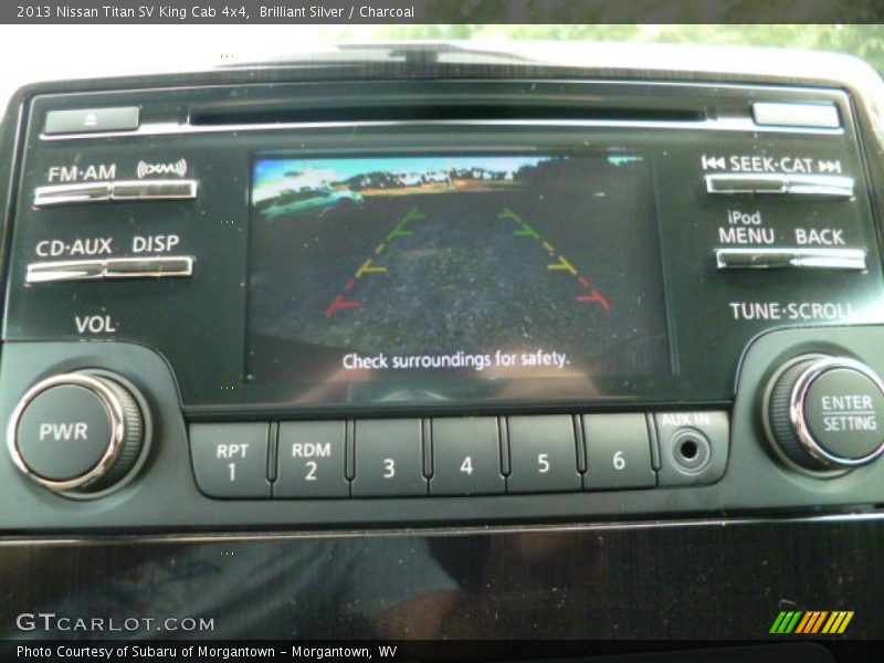 Brilliant Silver / Charcoal 2013 Nissan Titan SV King Cab 4x4