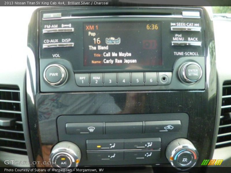 Controls of 2013 Titan SV King Cab 4x4