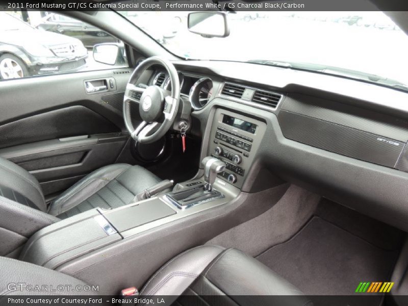 Performance White / CS Charcoal Black/Carbon 2011 Ford Mustang GT/CS California Special Coupe