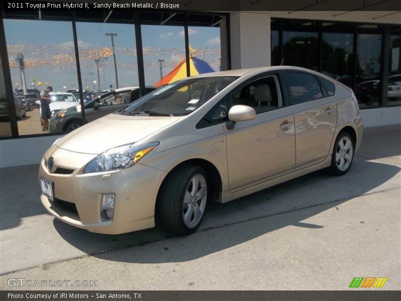 Sandy Beach Metallic / Bisque 2011 Toyota Prius Hybrid II