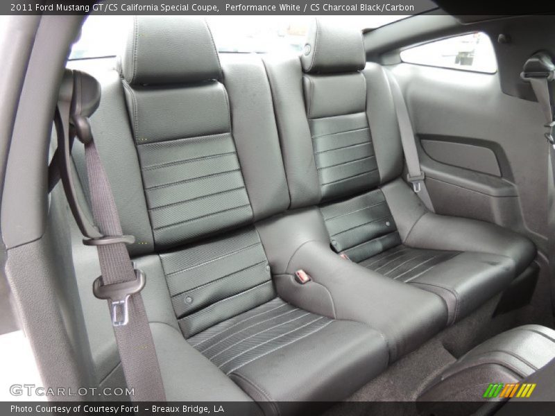 Performance White / CS Charcoal Black/Carbon 2011 Ford Mustang GT/CS California Special Coupe
