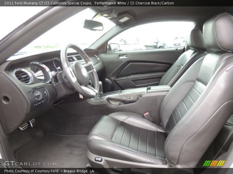 Performance White / CS Charcoal Black/Carbon 2011 Ford Mustang GT/CS California Special Coupe