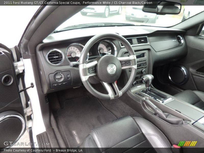 Performance White / CS Charcoal Black/Carbon 2011 Ford Mustang GT/CS California Special Coupe