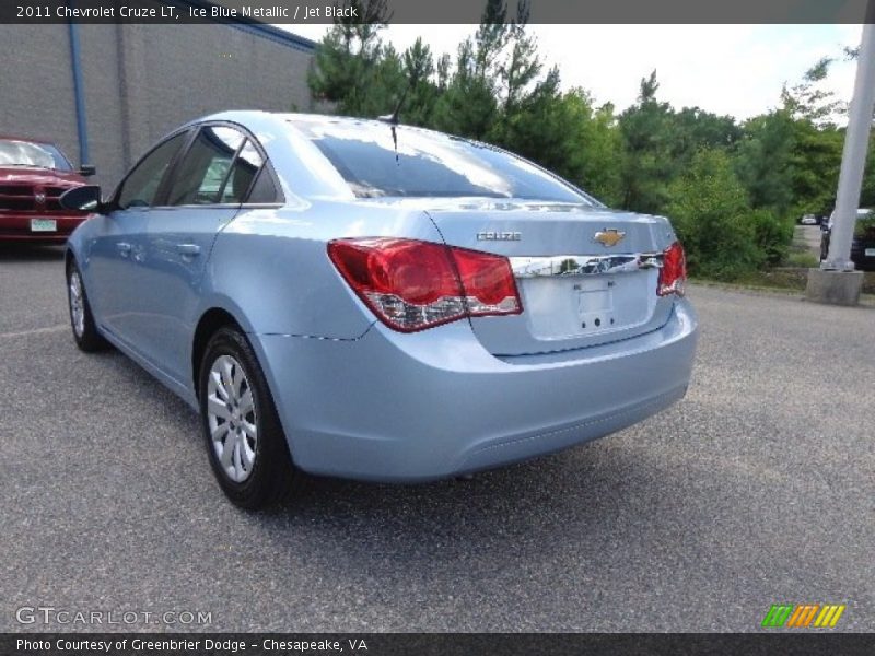 Ice Blue Metallic / Jet Black 2011 Chevrolet Cruze LT