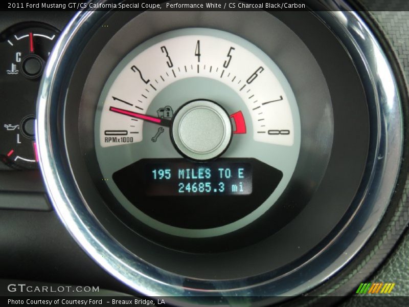 Performance White / CS Charcoal Black/Carbon 2011 Ford Mustang GT/CS California Special Coupe