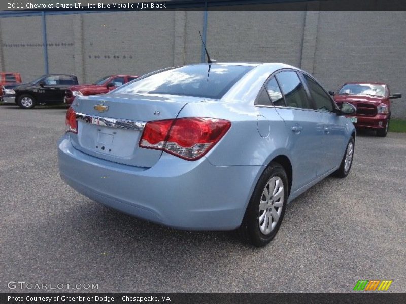 Ice Blue Metallic / Jet Black 2011 Chevrolet Cruze LT