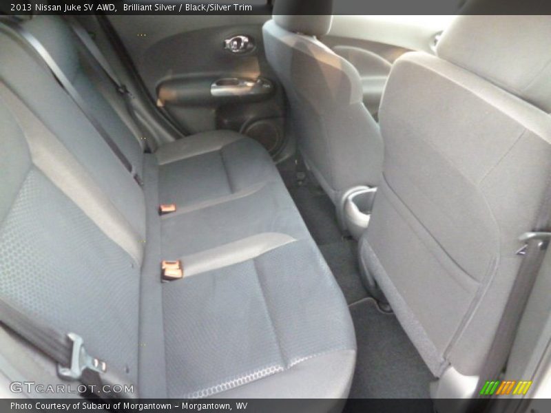 Brilliant Silver / Black/Silver Trim 2013 Nissan Juke SV AWD