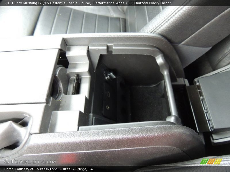 Performance White / CS Charcoal Black/Carbon 2011 Ford Mustang GT/CS California Special Coupe