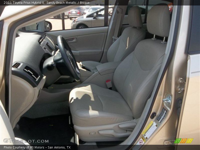 Sandy Beach Metallic / Bisque 2011 Toyota Prius Hybrid II
