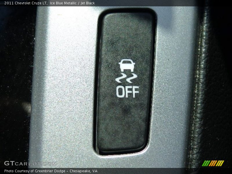 Ice Blue Metallic / Jet Black 2011 Chevrolet Cruze LT