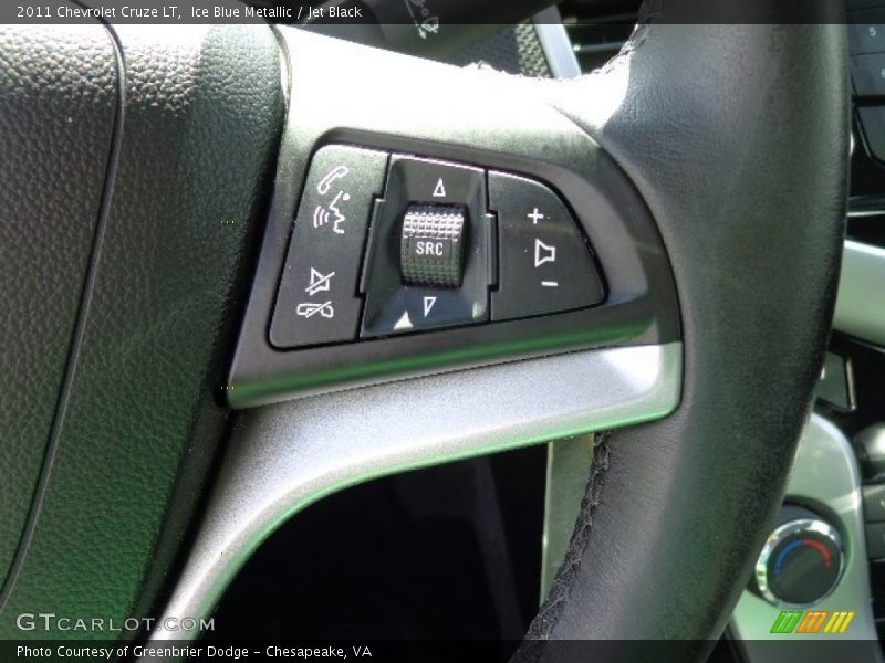 Ice Blue Metallic / Jet Black 2011 Chevrolet Cruze LT