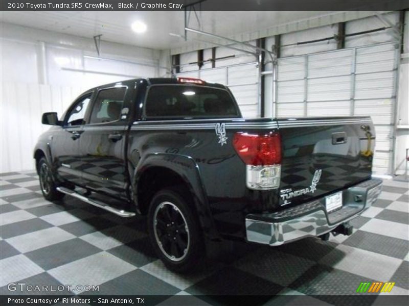 Black / Graphite Gray 2010 Toyota Tundra SR5 CrewMax
