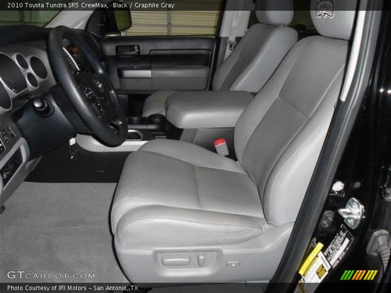 Black / Graphite Gray 2010 Toyota Tundra SR5 CrewMax