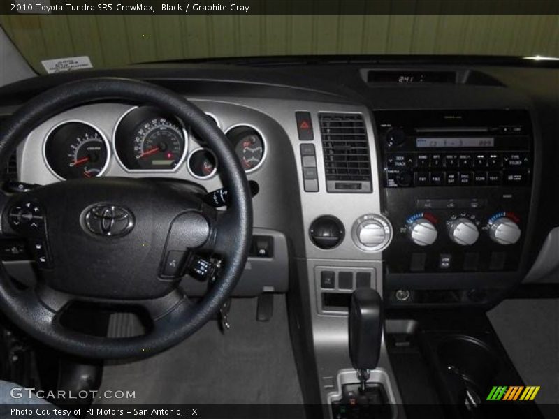 Black / Graphite Gray 2010 Toyota Tundra SR5 CrewMax