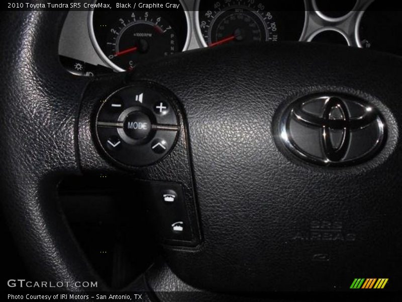 Black / Graphite Gray 2010 Toyota Tundra SR5 CrewMax