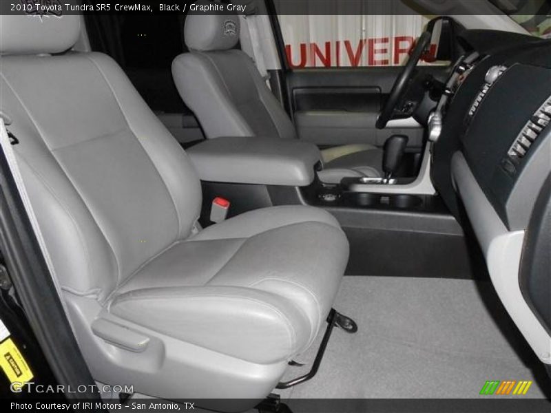 Black / Graphite Gray 2010 Toyota Tundra SR5 CrewMax