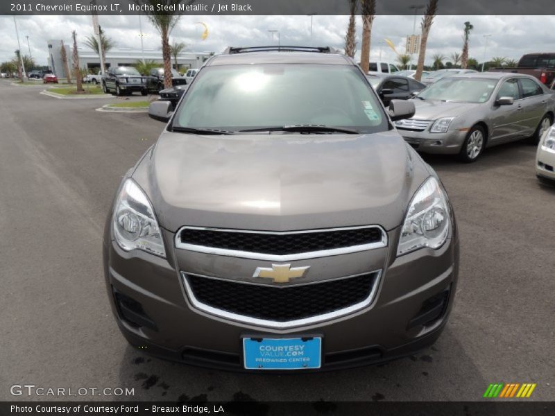 Mocha Steel Metallic / Jet Black 2011 Chevrolet Equinox LT