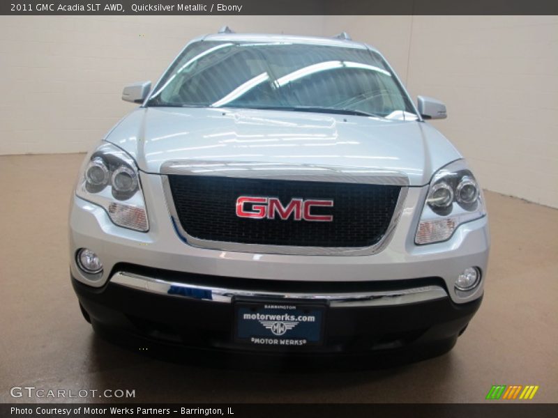 Quicksilver Metallic / Ebony 2011 GMC Acadia SLT AWD