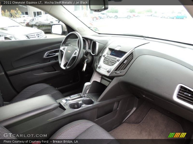 Mocha Steel Metallic / Jet Black 2011 Chevrolet Equinox LT