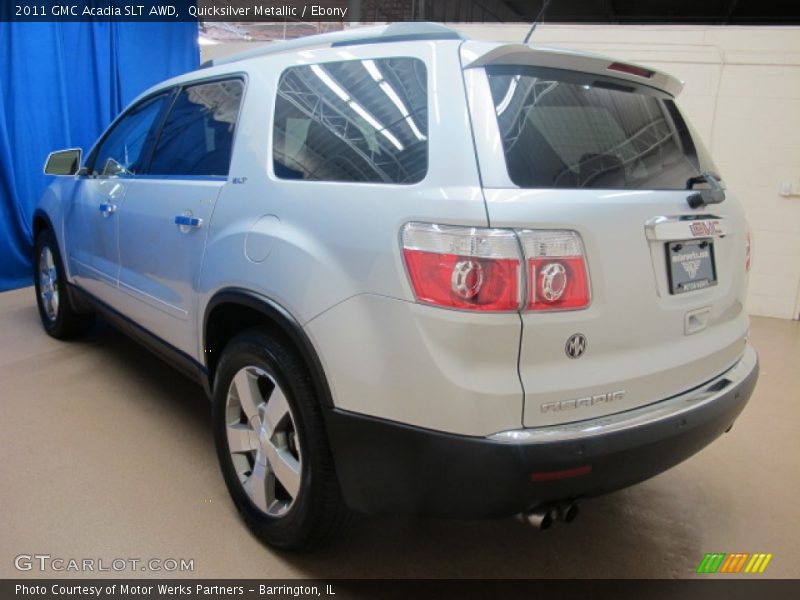 Quicksilver Metallic / Ebony 2011 GMC Acadia SLT AWD