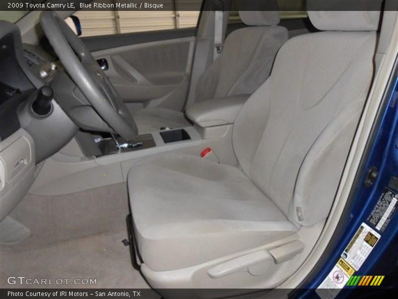 Blue Ribbon Metallic / Bisque 2009 Toyota Camry LE