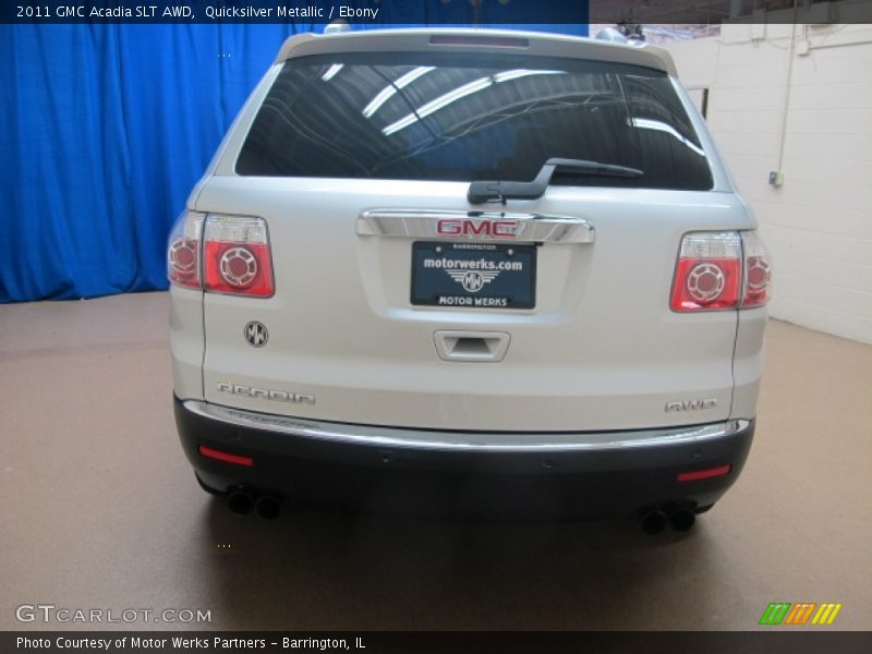 Quicksilver Metallic / Ebony 2011 GMC Acadia SLT AWD