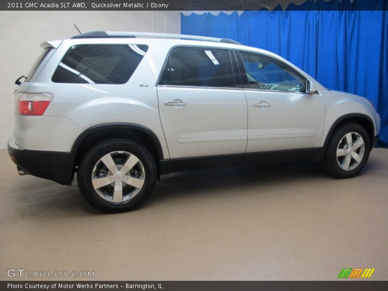 Quicksilver Metallic / Ebony 2011 GMC Acadia SLT AWD