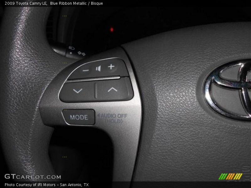 Blue Ribbon Metallic / Bisque 2009 Toyota Camry LE