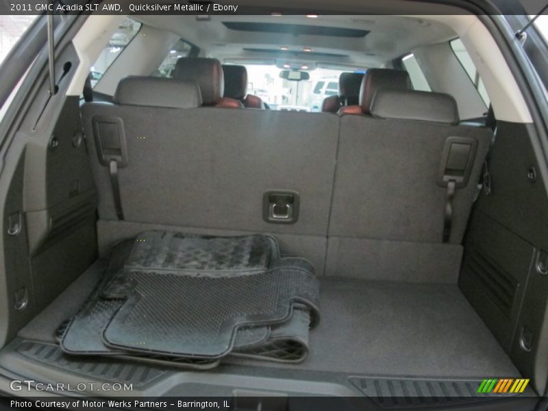 Quicksilver Metallic / Ebony 2011 GMC Acadia SLT AWD