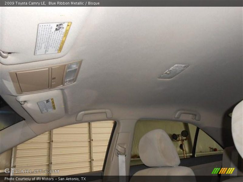 Blue Ribbon Metallic / Bisque 2009 Toyota Camry LE