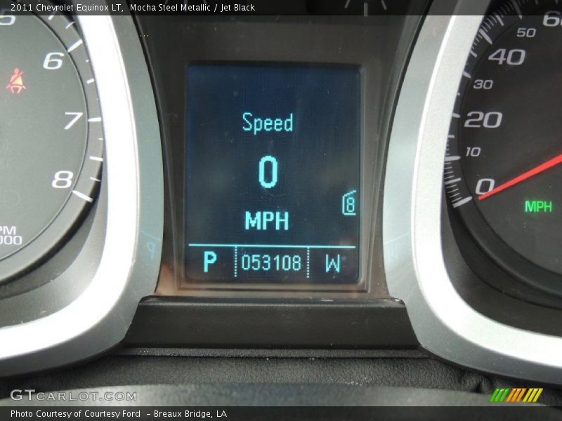 Mocha Steel Metallic / Jet Black 2011 Chevrolet Equinox LT