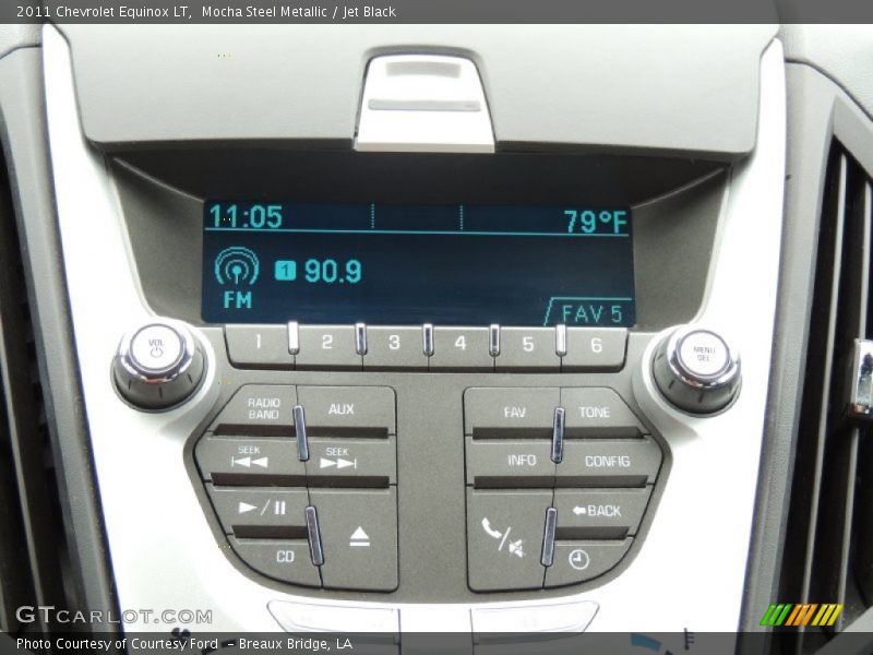 Mocha Steel Metallic / Jet Black 2011 Chevrolet Equinox LT