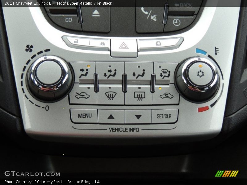 Mocha Steel Metallic / Jet Black 2011 Chevrolet Equinox LT