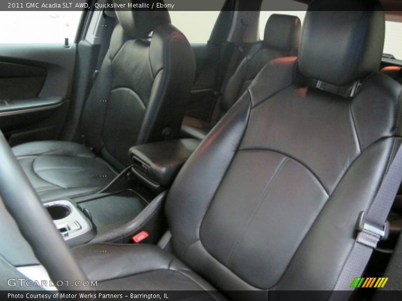 Quicksilver Metallic / Ebony 2011 GMC Acadia SLT AWD