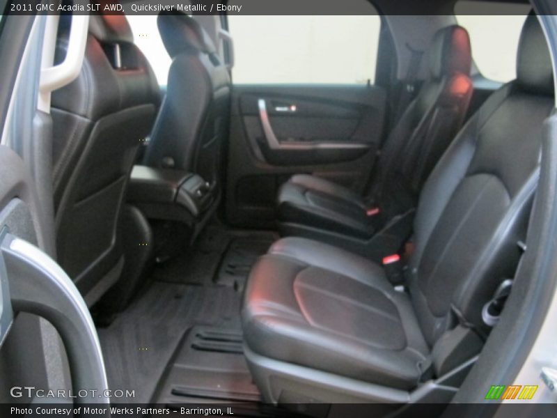 Quicksilver Metallic / Ebony 2011 GMC Acadia SLT AWD