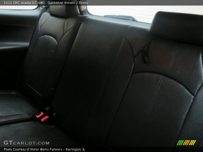 Quicksilver Metallic / Ebony 2011 GMC Acadia SLT AWD