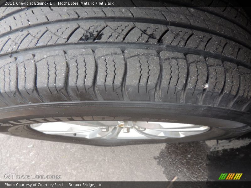 Mocha Steel Metallic / Jet Black 2011 Chevrolet Equinox LT