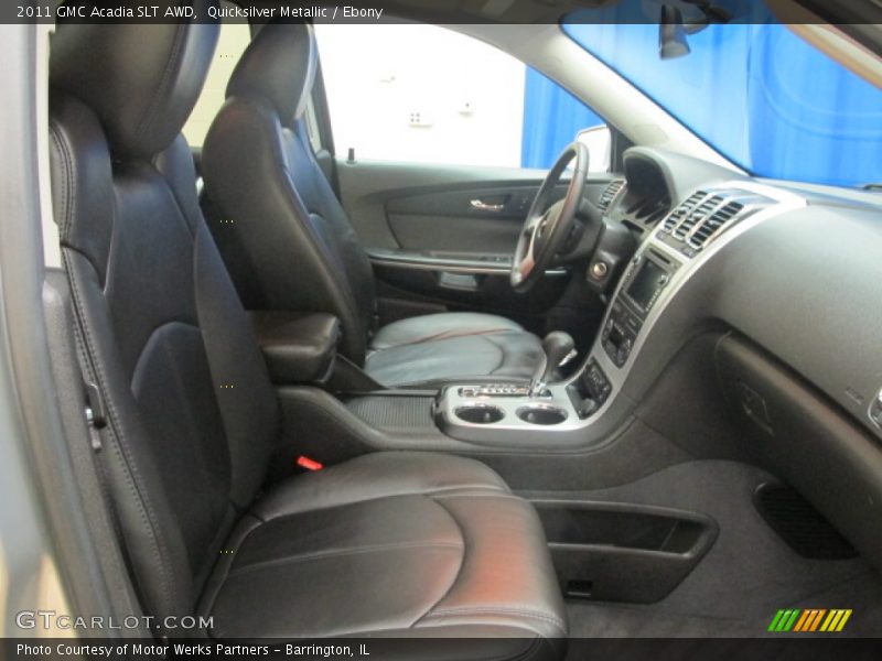 Quicksilver Metallic / Ebony 2011 GMC Acadia SLT AWD