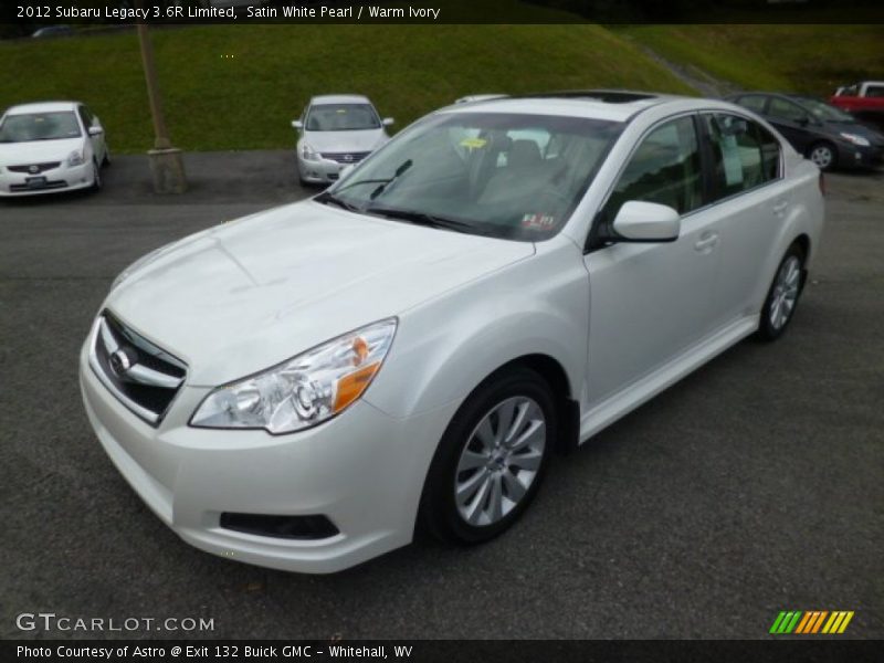Front 3/4 View of 2012 Legacy 3.6R Limited