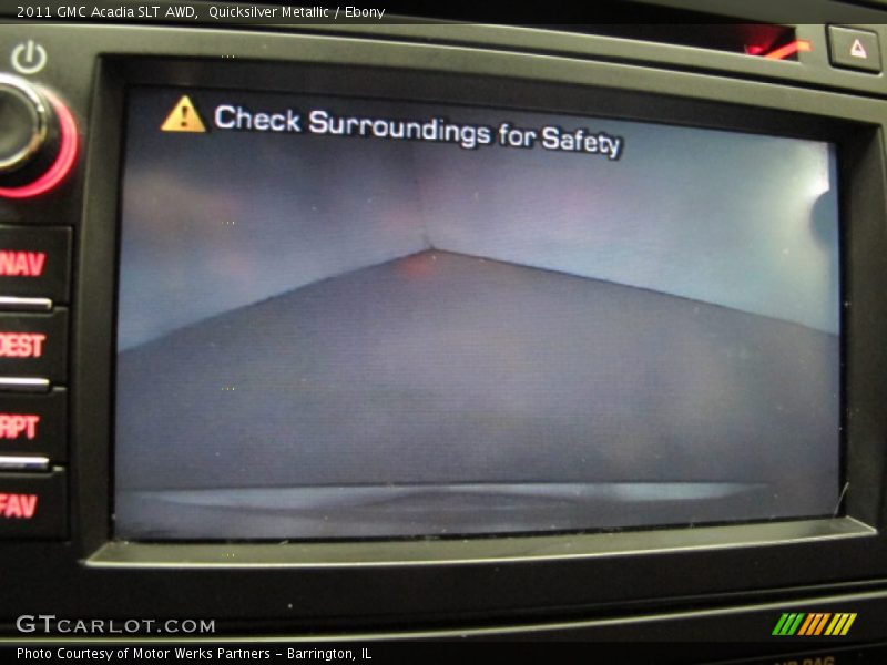 Quicksilver Metallic / Ebony 2011 GMC Acadia SLT AWD