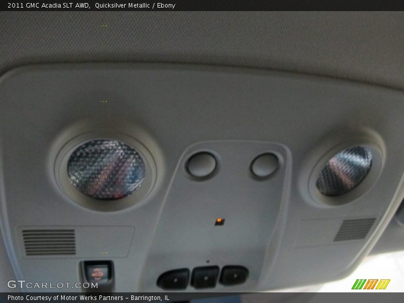 Quicksilver Metallic / Ebony 2011 GMC Acadia SLT AWD