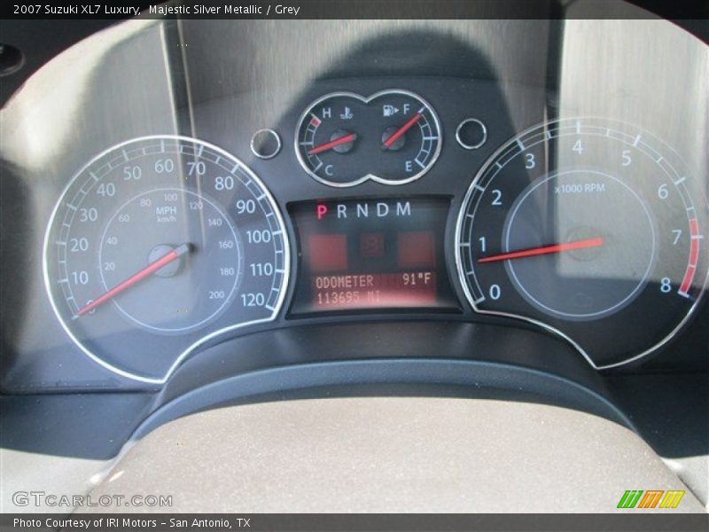 Majestic Silver Metallic / Grey 2007 Suzuki XL7 Luxury