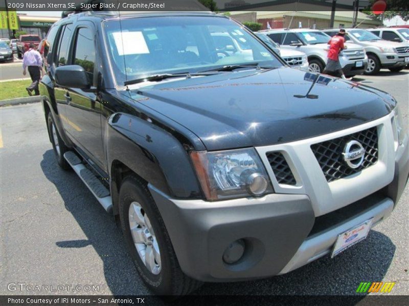 Super Black / Graphite/Steel 2009 Nissan Xterra SE