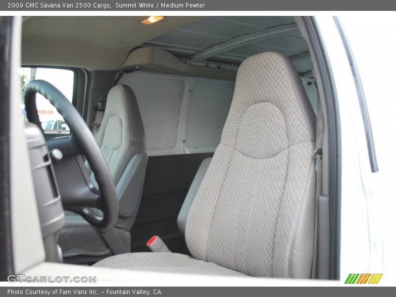 Summit White / Medium Pewter 2009 GMC Savana Van 2500 Cargo