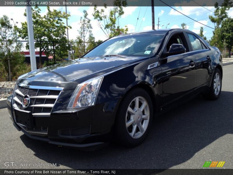 Black Ice / Ebony 2009 Cadillac CTS 4 AWD Sedan