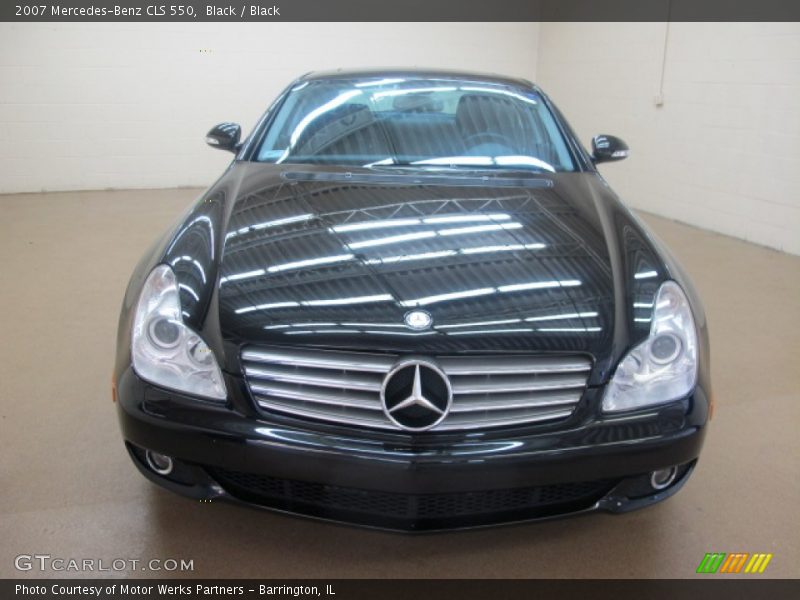 Black / Black 2007 Mercedes-Benz CLS 550
