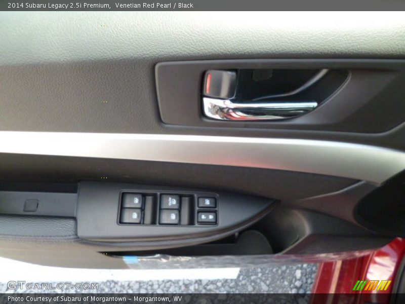 Venetian Red Pearl / Black 2014 Subaru Legacy 2.5i Premium